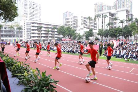 锦耀赛场，人人闪光——翠园文锦中学举办第24届体育文化节暨第41届田径运动会