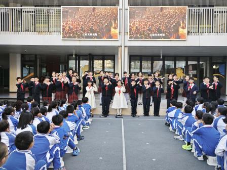 铭记苦难历史，汲取前行力量 ——深圳市翠北实验小学举行“国家公祭日”主题升旗仪式（第15周）