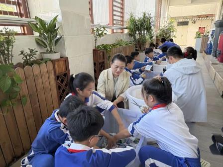 翠北实验小学：“盒”力全开，奏响校园绿色环保新乐章