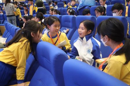 香港天主教石钟山纪念小学师生走进罗湖外语小学