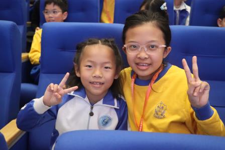 香港天主教石钟山纪念小学师生走进罗湖外语小学