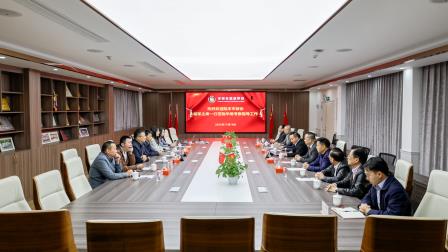政协领导来访，共话教育发展  —— 陆丰政协主席胡军一行来我校考察指导工作