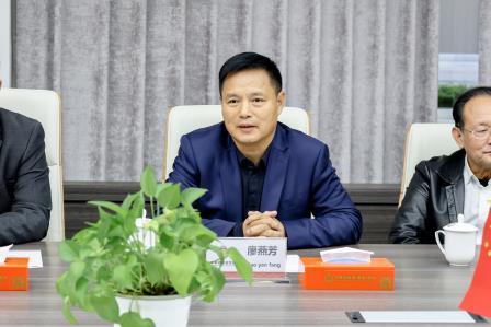 政协领导来访，共话教育发展  —— 陆丰政协主席胡军一行来我校考察指导工作
