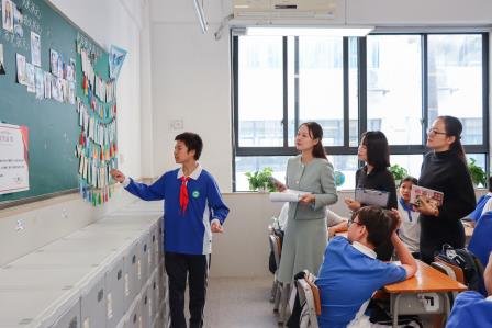 美育浸润班级，文化滋养成长——翠园文锦中学迎接罗湖区“我爱我班”班级文化建设验收指导