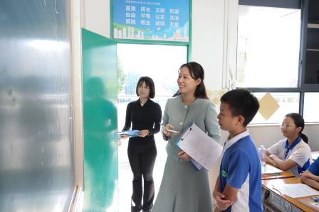 美育浸润班级，文化滋养成长——翠园文锦中学迎接罗湖区“我爱我班”班级文化建设验收指导