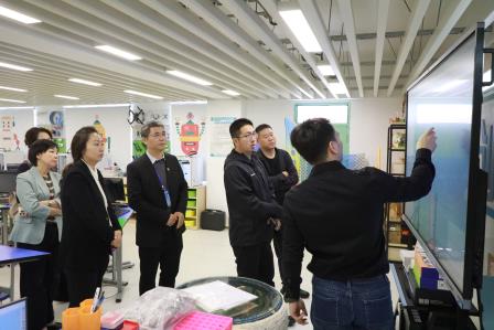 喜迎远客，共话数智——营口市教育同仁赴水田小学考察交流