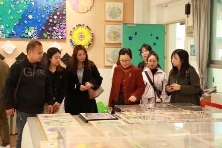 艺教融合 共促成长 ——佛山康复实验学校到访星园学校开展特教艺术课程交流