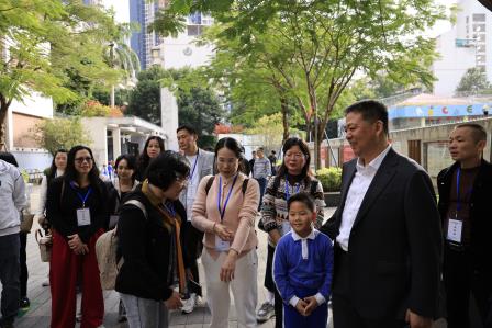 共研教育新质 共话成长赋能——潮州市潮安区后备校长及后备干部莅临华丽小学观摩交流