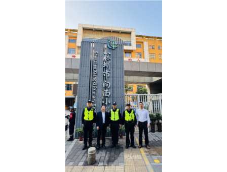 心系师生安全 警校共建平安校园