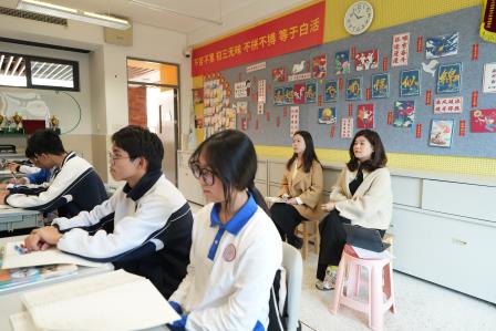 罗湖区第七责任区督学到翠园东晓创新学校开展“课程实施”专项督导