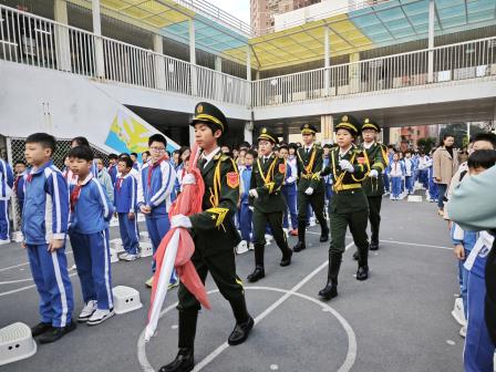 珍爱生命从我做起 ——深圳市翠北实验小学主题升旗仪式（第二十周）
