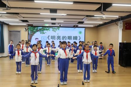 守护心灵之窗 点亮“睛”彩未来——布心小学开展“七色花”系列之橙色花爱眼日主题活动