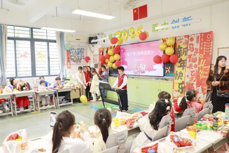 深圳市仙桐实验小学举行“仙桐雅韵迎新元 翰墨汉裳悦游园”主题系列活动