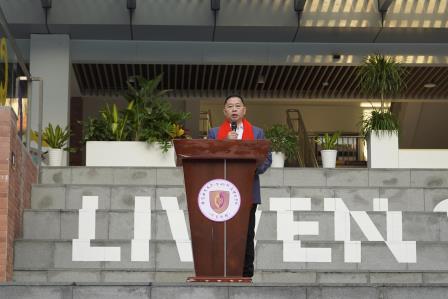 硕果盈枝辞旧岁，蓝图绘就启新程 ——港中大（深圳）附属礼文学校举行2026年新年思政第一课活动