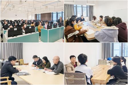 深北莫基础教育集团莅临附属布心中学开展年度督导考核工作