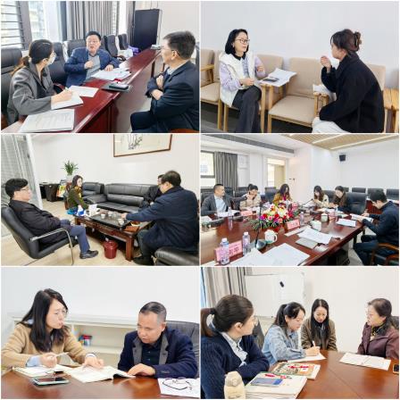 深北莫基础教育集团莅临附属布心中学开展年度督导考核工作