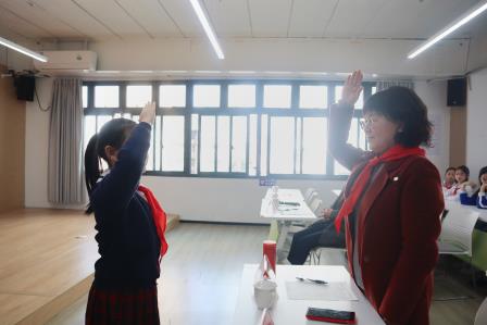 强国复兴有我 争当新时代好少年——湖贝小学大队委换届选举圆满落幕