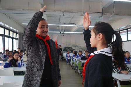强国复兴有我 争当新时代好少年——湖贝小学大队委换届选举圆满落幕