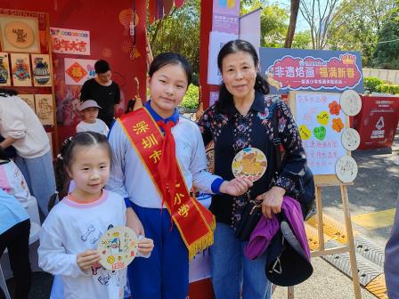 非遗烙画，福满新春——碧波小学非遗烙画点亮深圳迎春花市