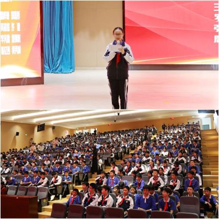 青春筑梦，榜样领航——深北莫附属布心中学初一年级表彰大会