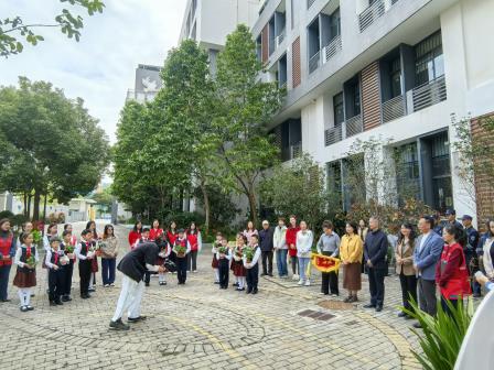 四十春秋育桃李 同心植绿向未来 ——翠北实验小学40周年校庆植树节系列活动圆满举行