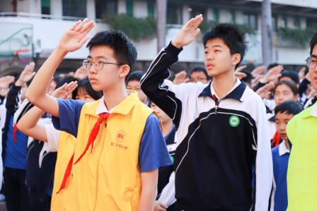 致雷锋，让青春在奉献中闪光——翠园文锦中学举行“学雷锋纪念日”主题活动