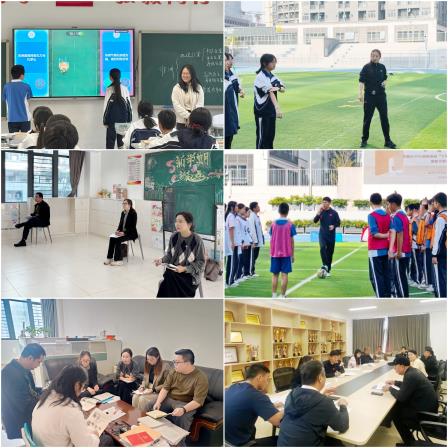 深耕新智课堂  赋能提质增效 —— 区教科院莅临深北莫附属布心中学开展罗湖区2025届新教师“十项基本功”达标过关行动暨教学常规视导活动