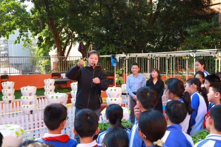 春植青绿，劳育新苗——罗湖实验学校无土栽培园春季下苗仪式暨植树节劳动教育实践活动圆满落幕
