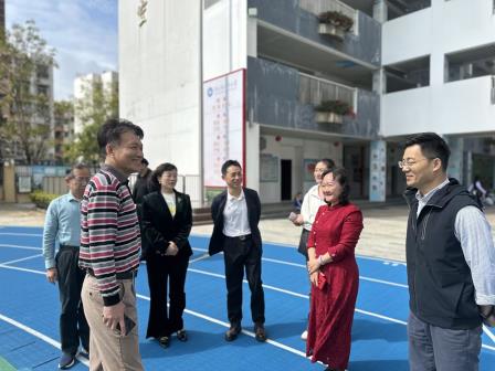 深圳市教科院体育专项视导走进罗湖校园，“聚焦健康第一  落实育人理念”
