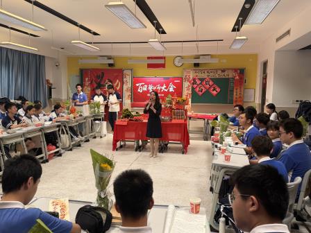 百日砺剑志，逐梦中考时——翠园东晓创新学校举行初三百日誓师活动