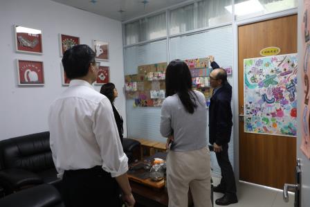 落实各项要求  筑牢开学防线——罗湖区教育局领导莅临红桂小学开展春季开学检查