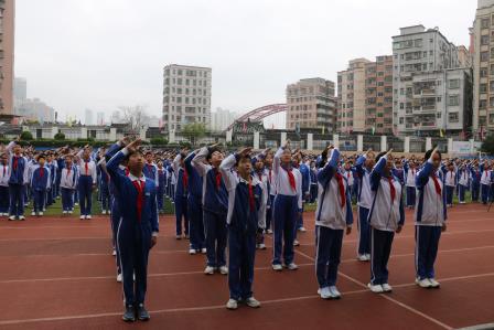 春风拂翠岗，骏马启新程 ——翠竹教育集团深圳市笋岗小学举行2025-2026学年度第二学期开学典礼