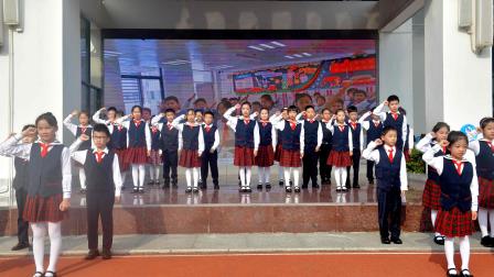 一言一行循章法，日浸一美养习惯 ——深圳市翠北实验小学主题升旗仪式（第四周）