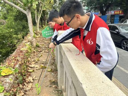 争当社区“小先生”，续写雷锋新篇章——罗湖外语实验学校开展党带团带队学雷锋活动