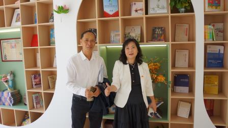 杨志光委员南湖小学走访调研助力教育融合发展 