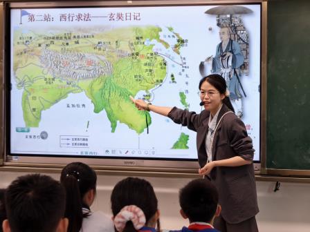 破茧成蝶促成长 新质赋能启新航 ——螺岭锦星学校迎接区教科院“破茧”行动教学视导