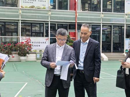 新质赋能启新篇 五育并举促成长 ——高延勇局长一行到红桂中学（西校区）检查春季开学工作