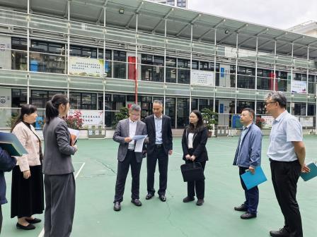 新质赋能启新篇 五育并举促成长 ——高延勇局长一行到红桂中学（西校区）检查春季开学工作
