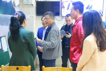 罗湖区教育局局长高延勇赴罗芳小学开展2026年春季学期开学检查工作