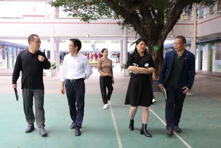 开学视导促提升，食安先行护成长 ——深圳市笋岗小学迎接2026年春季学期开学检查