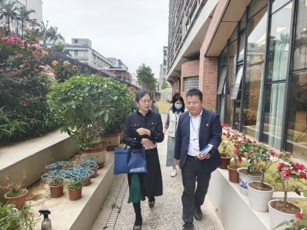 罗湖区教育局副局长马爱华到罗外小学指导开学工作