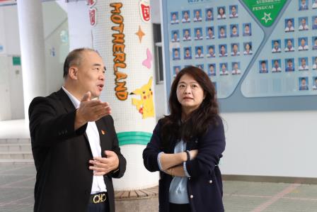 一马当先喜迎新，笃行护航绘新篇——太白实验学校迎接区教育局春季学期开学专项检查