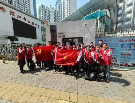 雷锋精神，薪火相传——深圳市红桂中学启动“学雷锋活动月”系列活动