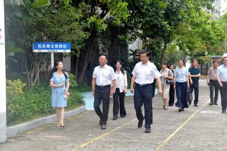 跨越山海共话教育——青海西宁市人民政府教育考察团莅临深圳市翠北实验小学考察交流