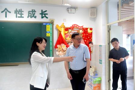 跨越山海共话教育——青海西宁市人民政府教育考察团莅临深圳市翠北实验小学考察交流