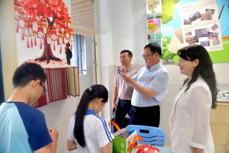 跨越山海共话教育——青海西宁市人民政府教育考察团莅临深圳市翠北实验小学考察交流