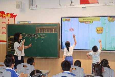罗湖外语小学迎来幼儿园萌娃探校