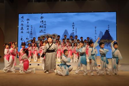 罗湖外语小学第七届中英文阅读文化节开幕