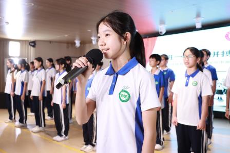 一班一心共拼搏，唱响成长每一刻——翠园文锦中学第35届校园文化艺术节系列活动之第二届“班班有歌声”合唱比赛圆满落幕