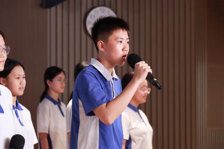一班一心共拼搏，唱响成长每一刻——翠园文锦中学第35届校园文化艺术节系列活动之第二届“班班有歌声”合唱比赛圆满落幕